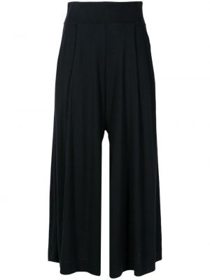 Pantaloni plisate Osklen negru