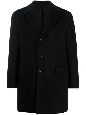 Kašmírový kabát Kiton čierna