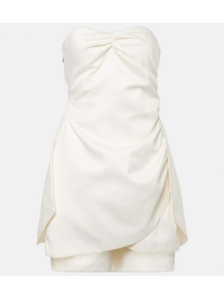 Mini vestido Rotate blanco