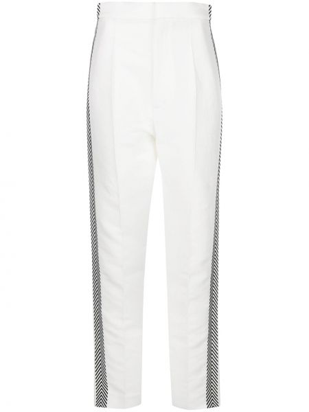 Pantalones de algodón Haider Ackermann blanco