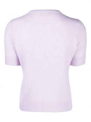Haut en tricot Roberto Collina violet