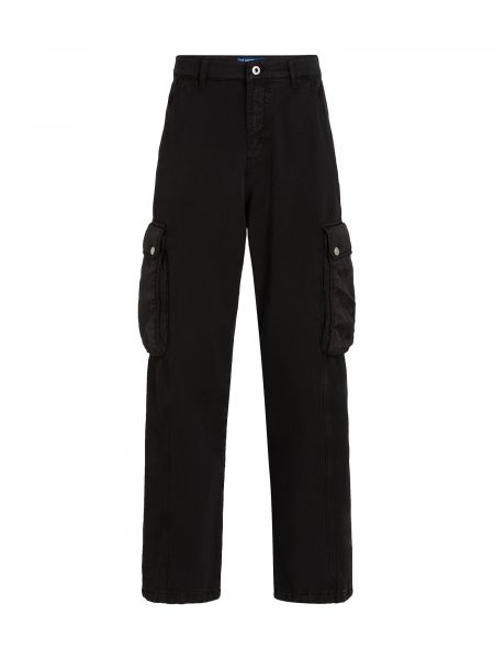 Pantalon cargo Karl Lagerfeld Jeans noir