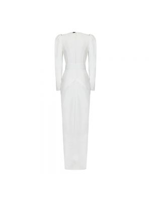 Sukienka długa Rhea Costa biała