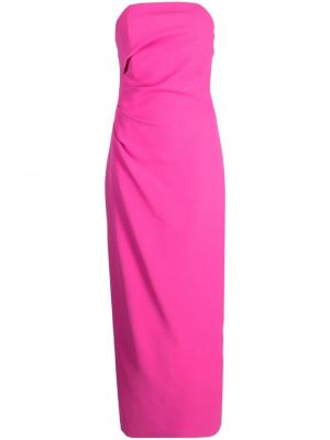 Dlouhé šaty Manning Cartell růžové
