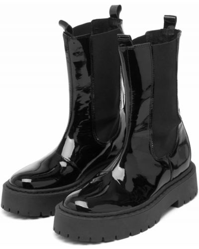 Chelsea boots Bianco noir