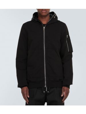 Giacca bomber di cotone Drkshdw By Rick Owens nero