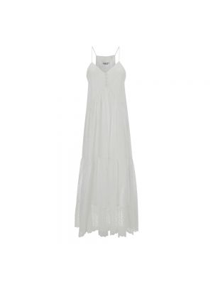 Sukienka długa Isabel Marant Etoile biała