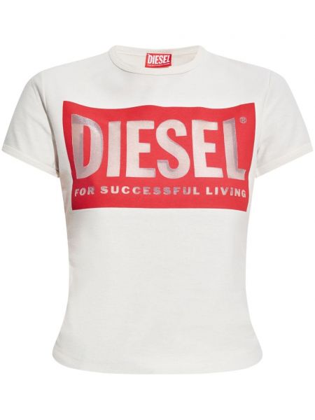 T-shirt Diesel hvid