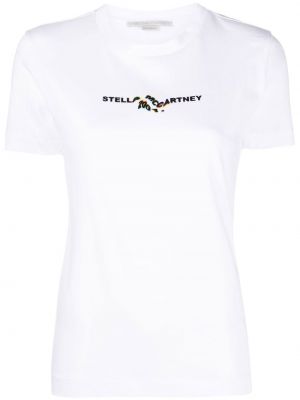 Tričko s potiskem Stella Mccartney bílé