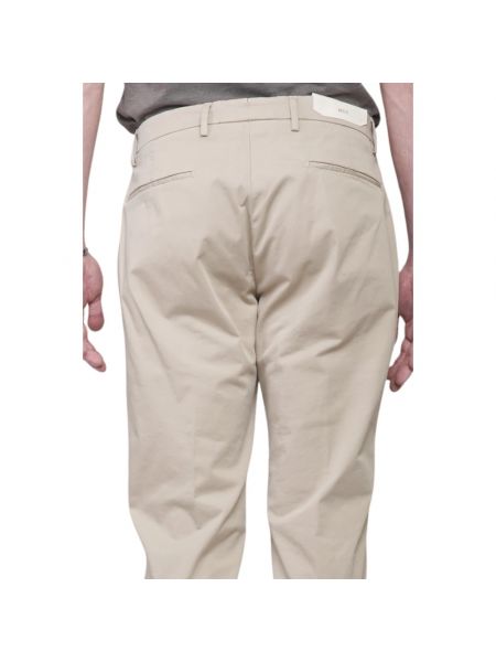 Pantalones chinos de algodón Briglia beige