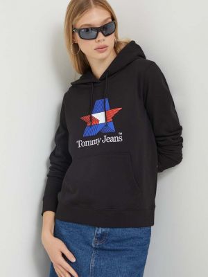 Pamučna hoodie s kapuljačom Tommy Jeans