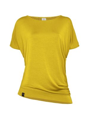 Marškinėliai Woox geltona