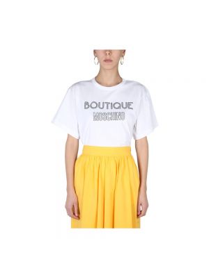 Koszulka Boutique Moschino biała