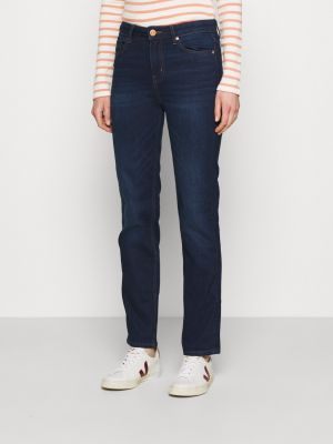 Прямые джинсы Marks & Spencer синие