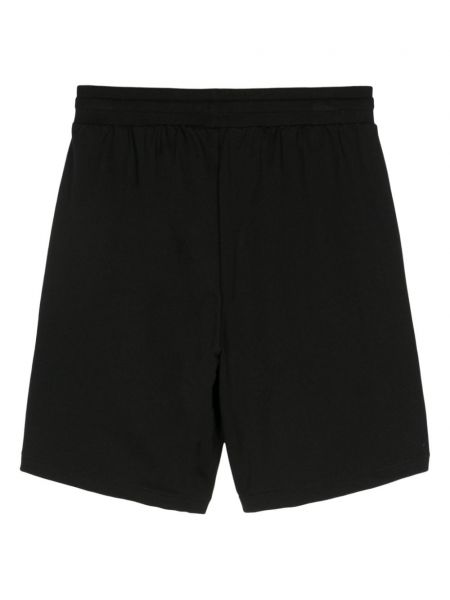 Shorts de sport à imprimé Ea7 Emporio Armani noir