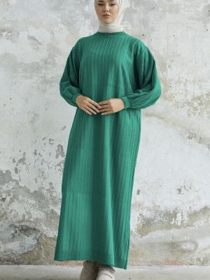 Sukienka sztruksowa Instyle zielona