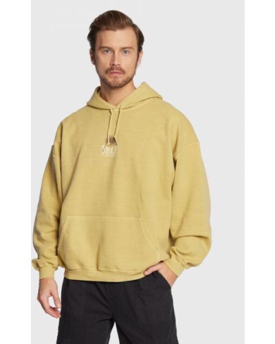 Laza szabású pulóver Bdg Urban Outfitters sárga