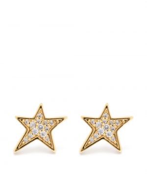 Csillag mintás fülbevaló Kate Spade aranyszínű