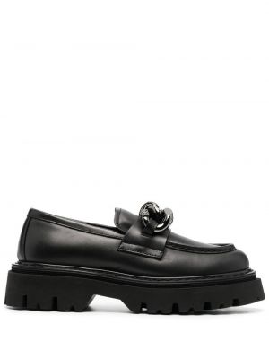 Slip-on loafers Casadei svart