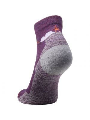 Прозрачные носки Smartwool фиолетовые
