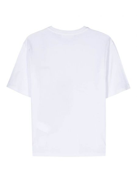 Medvilninis marškinėliai Sportmax balta