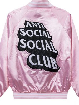 Куртка Anti Social Social Club розовая