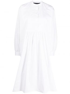 Памучна рокля тип риза Sofie D'hoore бяло