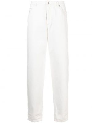 Jeans med normal passform Brunello Cucinelli vit