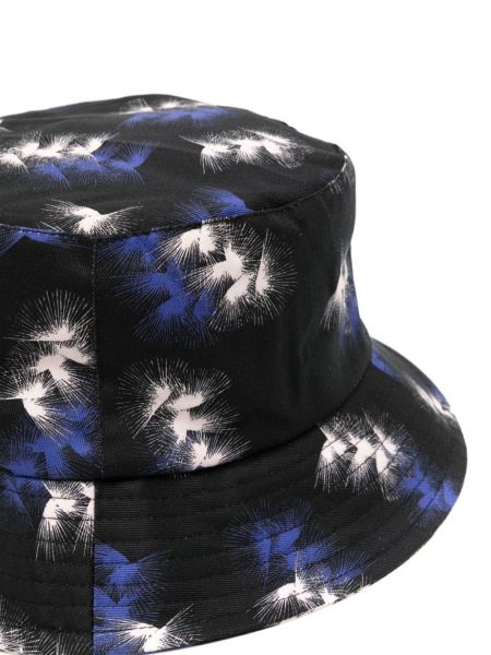Mütze aus baumwoll mit print Paul Smith schwarz