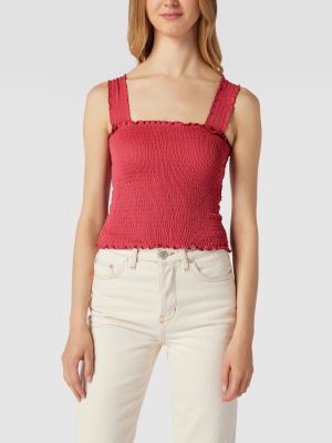 Crop top Review Female bordowy