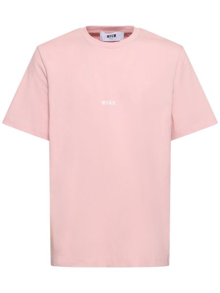 T-paita Msgm pinkki