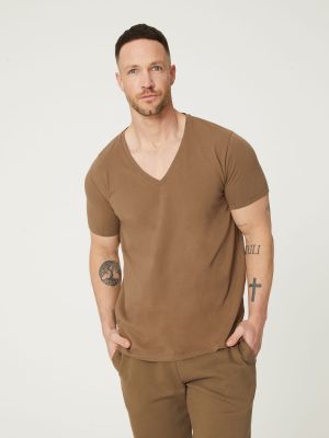 T-shirt Dan Fox Apparel marrone