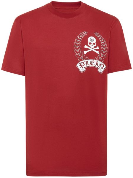 T-shirt Philipp Plein rød