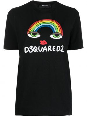 T-shirt Dsquared2 svart