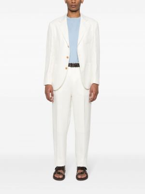 Oblek Brunello Cucinelli bílý