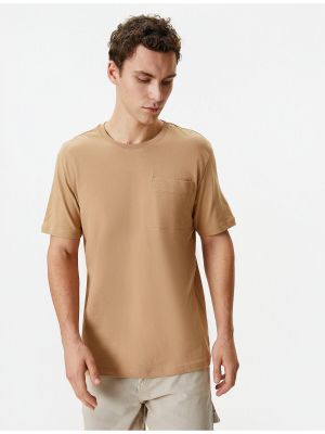 Kokvilnas polo krekls ar kabatām Koton