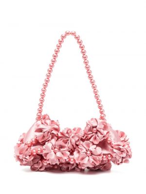 Květinová kabelka Vanina růžová