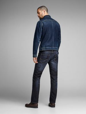 Straight jeans Jack & Jones blau