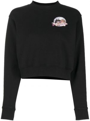 Trykt sweatshirt Fiorucci svart