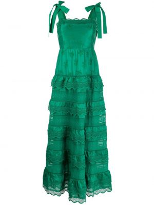 Μάξι φόρεμα Alice + Olivia πράσινο