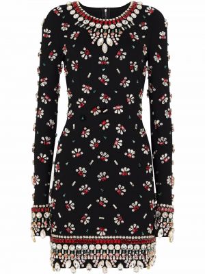 Krystaller dress Dolce & Gabbana svart