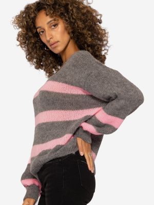 Oversized pulóver Sassyclassy szürke