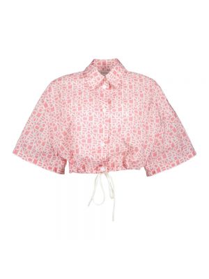 Różowa koszula Moncler