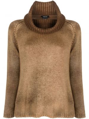Sweter z kaszmiru Avant Toi brązowy