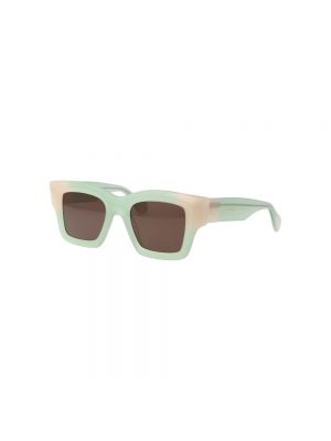 Okulary przeciwsłoneczne eleganckie Jacquemus zielone