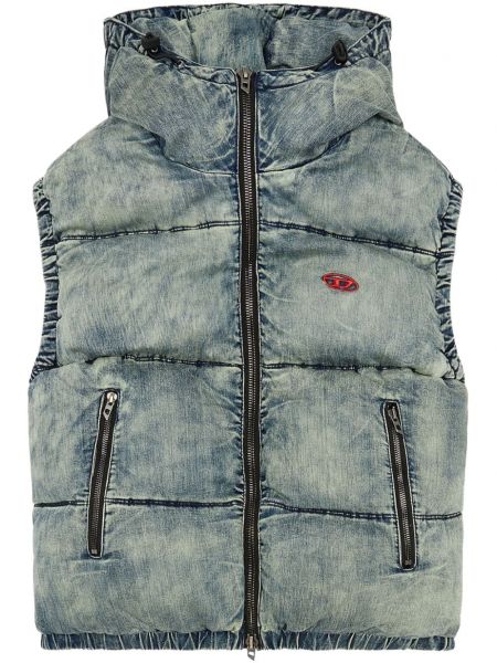 Denim vest Diesel blå