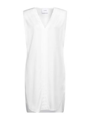 Mini-abito in viscosa Nude bianco
