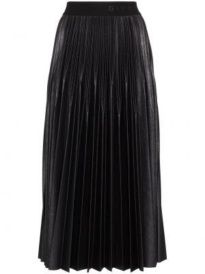 Falda plisada Givenchy negro