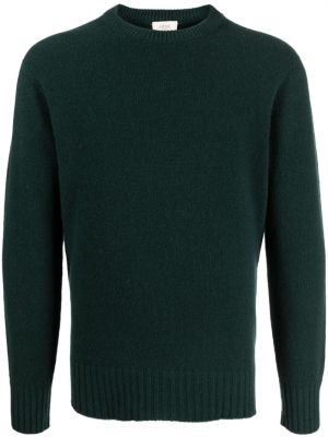 Кашмирен вълнен пуловер Altea зелено