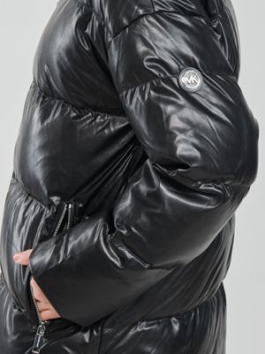 Pikowana kurtka puchowa Michael Michael Kors czarna